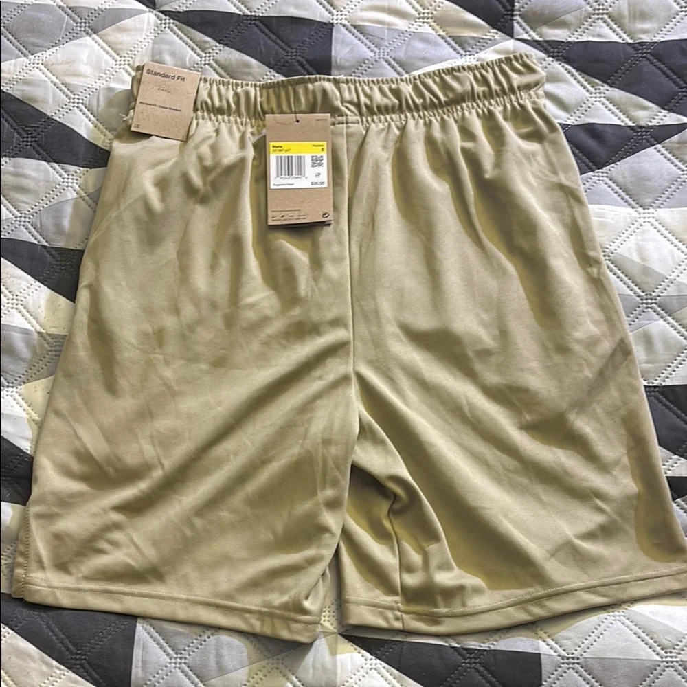 Nike Tan Athletic Performance Shorts - Picture 3 of 3